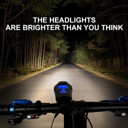 Luz Delantera 1000 Lumen / 4 Modos Para Bicicleta - Blackbox