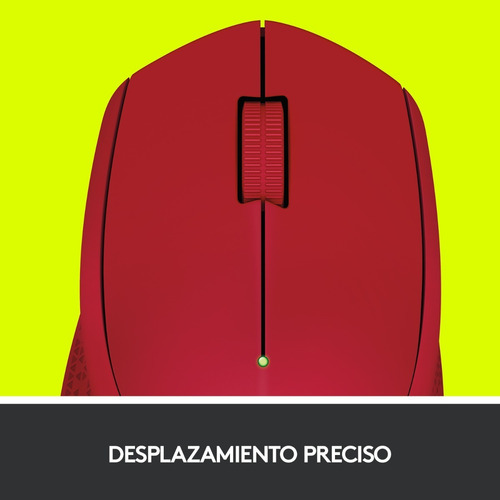 Mouse Inalambrico Logitech M280 Rojo