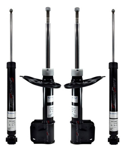 Kit 4 Amortiguadores Peugeot 408 - 2012 - Sachs