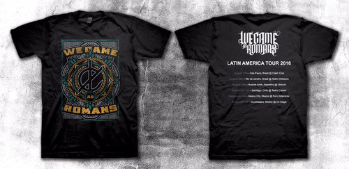 We Came As Romans - Latin American Tour 2016 Escudo - Remera