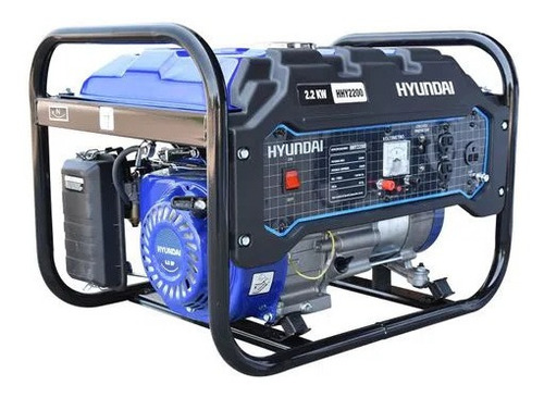 Imagen 2 de 4 de Generador Planta De Luz Hyundai 2,200w 6.5hp