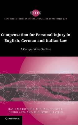Libro Compensation For Personal Injury In English, German...