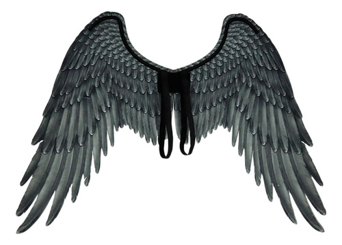 Disfraz De Con De Ángel De Halloween, Talla Única Negro