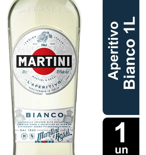 Martini Bianco Aperitivo Vermut 1 Litro