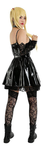 Cos Fantasia Cosplay, Vestido Gótico Escuro Amane Misa De