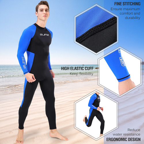 Traje De Baño Largo Con Cremallera En La Espalda En Forma De