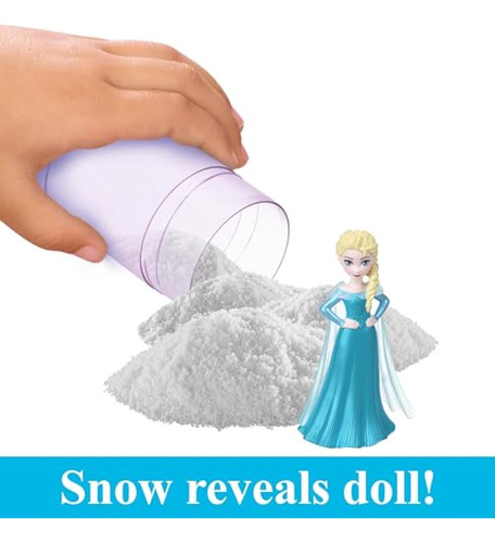 Muñeca Pequeña Frozen De Mattel Disney Que Revela El Color D