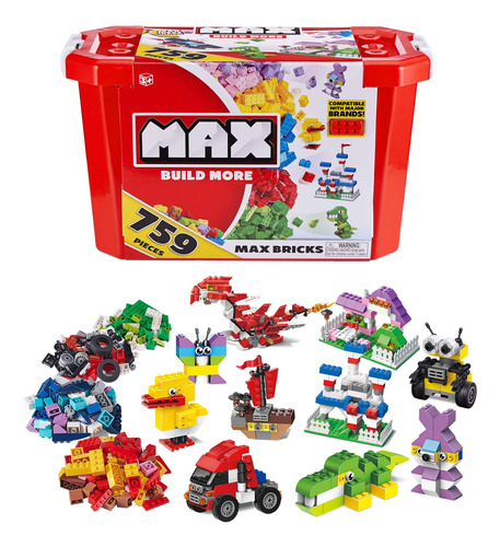 Set De Construcción Max Build More 759 Piezas Compatibles