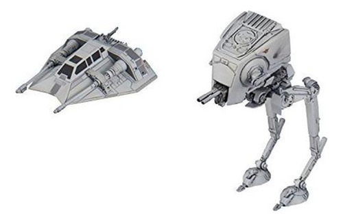 Vehículo Bandai Modelo 008 Star Wars At-st Altura 60 Mm 