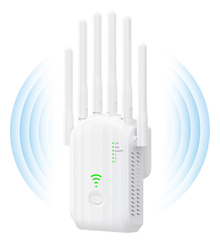 Repetidor Amplificador De Señal Wifi Router De 6 Antena