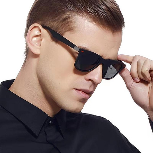 5 Lentes De Sol Deportivas Polarizadas Anti-uv Moda Hombre Color Multicolor Lente Turquesa Varilla 5 Colores Diseño Espejo
