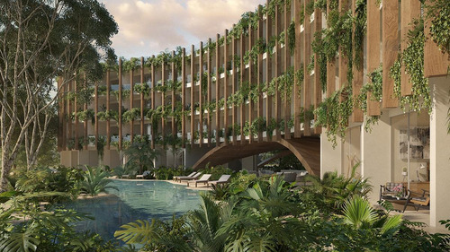 Imagen 3 de 11 de Departamento En Venta En Tulum - Mistiq Gardens