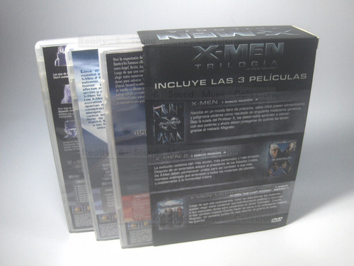 X Men Trilogia Boxset 3 Peliculas Dvd (Usado)