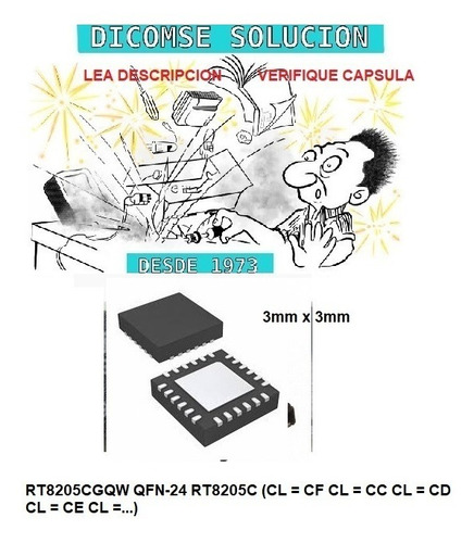 Rt8205cgqw Qfn-24 Rt8205c (cl = Cf Cl = Cc Cl = Cd Cl = Ce C