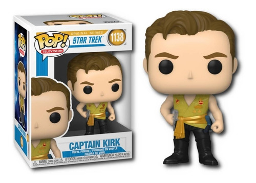 Funko Pop Tv Stark Trek Captain Kirk 1138 55806 At