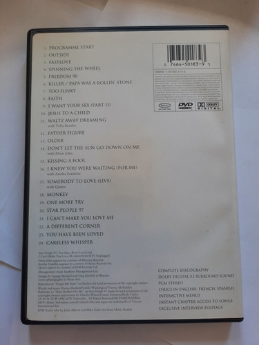 George Michael / Ladies & Gentlemen / Best Of / Dvd