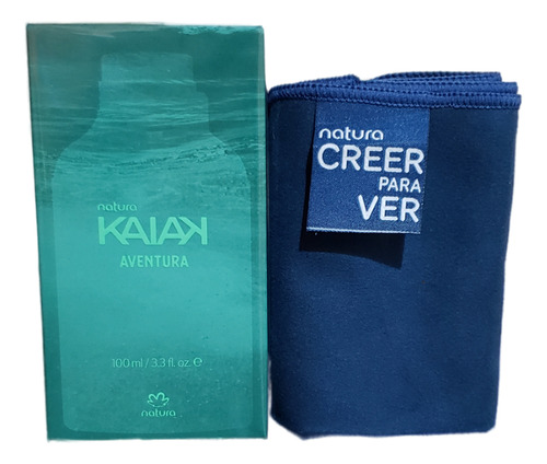 Natura Perfume Kaiak Aventura Masculino 100ml+toalla