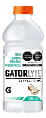 Bebida 6 Pack De Gatorlyte 20oz Sabor Coco