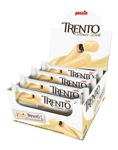 Trento Chocolate Blanco X 16un - Muy Barata La Golosineria
