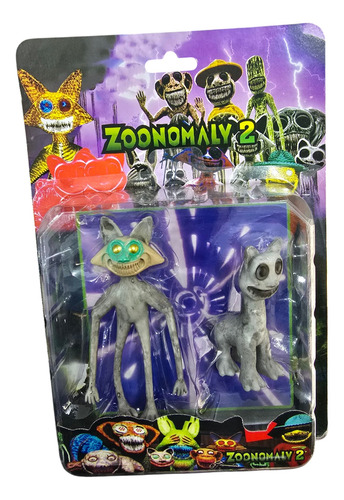 Muñecos Juguete Zoonomaly X2 Oferta