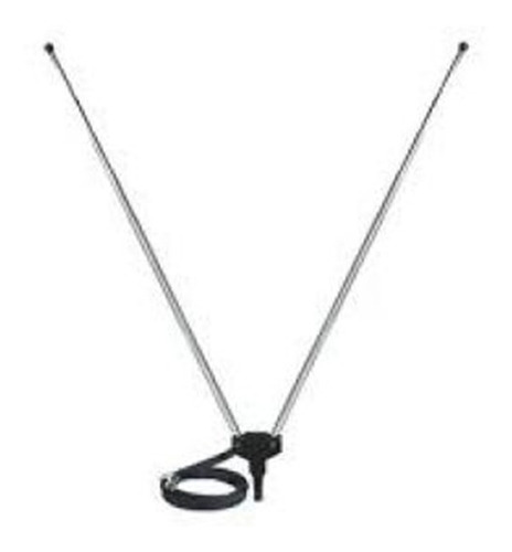 Antena Tv C/cuernito C/ficha Pase Fino 60 Cms - Sertel Shop