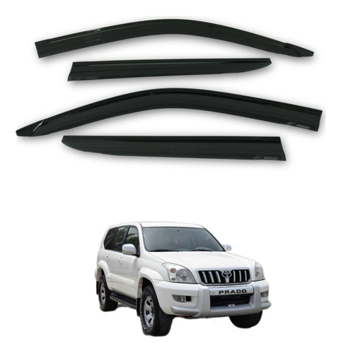 Correlluvias Toyota Prado 2006-2009 Viseras Original