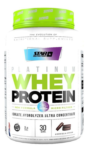Proteina Whey Star Nutrition 2 Lb 