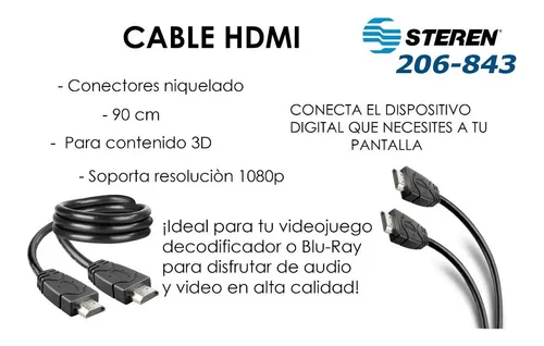 Steren cable hdmi para celular hotsell