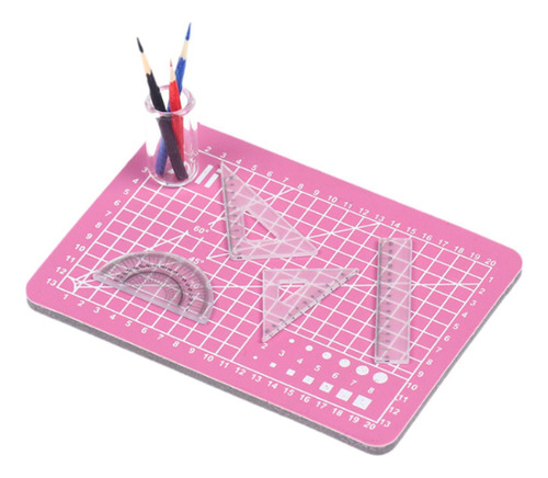 Reglas En Miniatura Para Casa De Muñecas A Escala Rosa