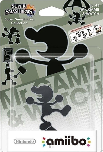 Figura Nintendo Amiibo Mr. Game & Watch - Super Smash Bros