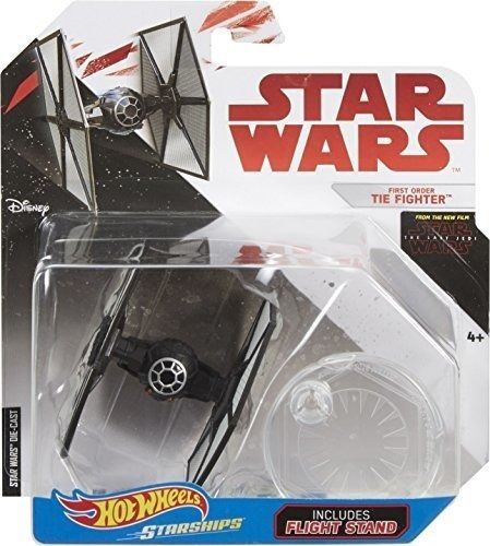 Hot Wheels Star Wars First Order Tie Vehículo De Combate