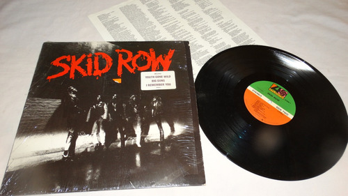 Skid Row - Skid Row '1989 (atlantic Us) (vinilo:vg - Cover:e