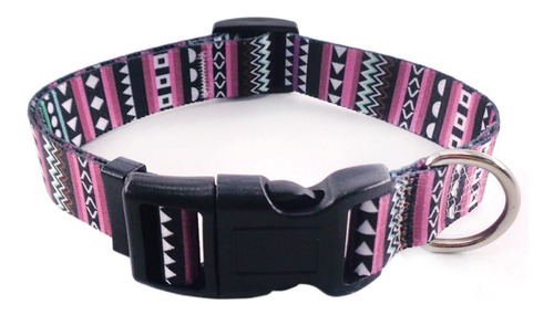 Collar Para Perro Ajustable, De Tela Nylon, Resistente