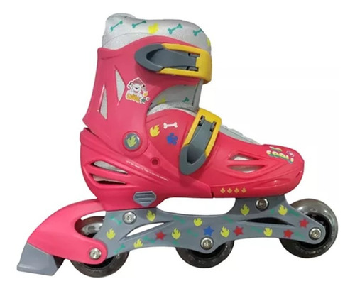 Patines Paw Patrol 2 En 1 19-22 2 Mm Rojo
