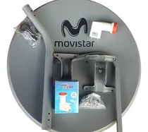 Comprar Antena Movistar 66 X 61 Cm Con Lnb Universal Dual (doble) Ku