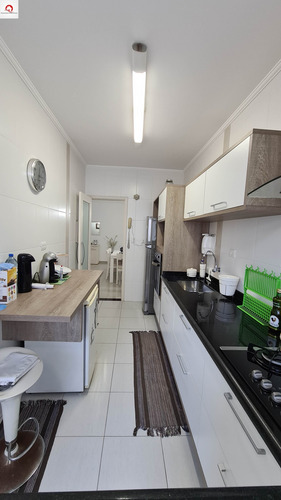 Imagem 20 de 24 de Apartamento Reformado À Venda - Praia Da Enseada - Guarujá Sp - 3 Dormitórios - 2 Banheiros - 1 Vaga De Garagem - Lazer - Ap05635 - 69028424
