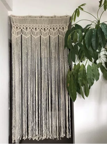 DIY: cortina de macramé