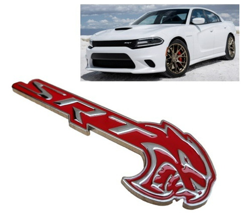 Emblema Srt Hellcat Charger Challenger Adherible Dodge Jeep