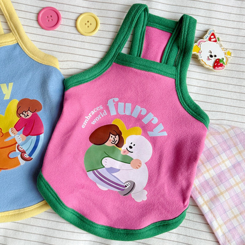 Chaleco Para Perros Mascota Chaleco Sin Mangas Linda Camisa