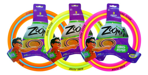 Ja-ru Air Max Grip Ring Flyer Frisbee Disco Volador Redondo
