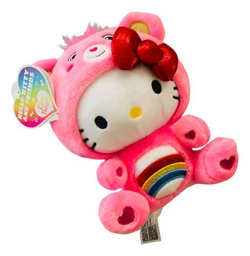 Peluche Hello Kitty - Cheer Bear Rosa Chicle