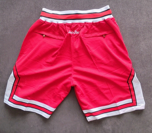 Imagen 7 de 7 de Short Bermuda Basquet Nba Chicago Bulls
