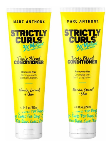 Marc Anthony Strictly Curls 3x Moisture Conditioner 2 Pack