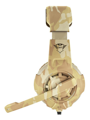 Imagen 6 de 12 de Audífonos gamer Trust Radius GXT 310 desert camo
