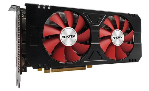 Arktek Tarjeta De Video Amd Rx580 8gb Gddr5 256 Bit
