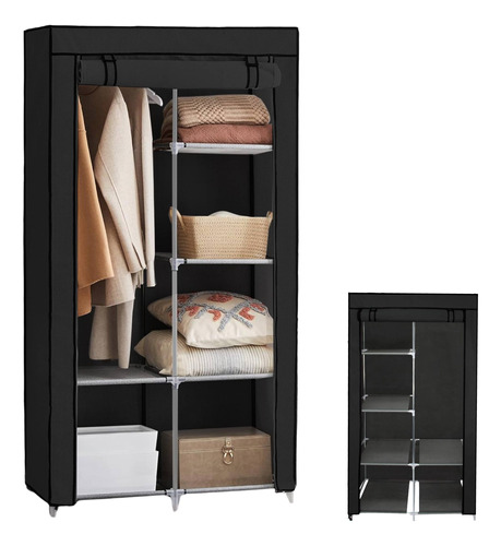 Mueble Closet Armario Organizador Tela Portatil Ropa Zapatos