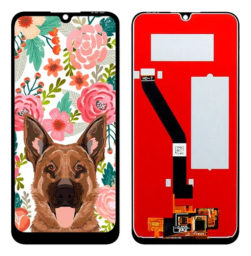 Pantalla Para Celular Huawei Mate Y6 2019 Marco Color Negro