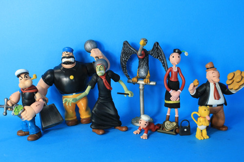 Lote Coleccion Popeye Mezco Toys 