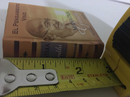 Libro Más Pequeño Del Mundo Mahatma Gandhi 431 Pág De Lectur
