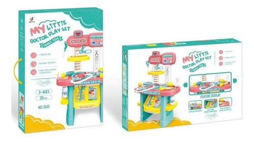 Set Juego De Doctor Medico Juguete 20 Piezas Dj Toys